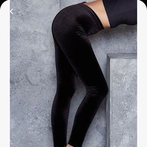 SOLD BlackMilk Black Velvet Leggings
